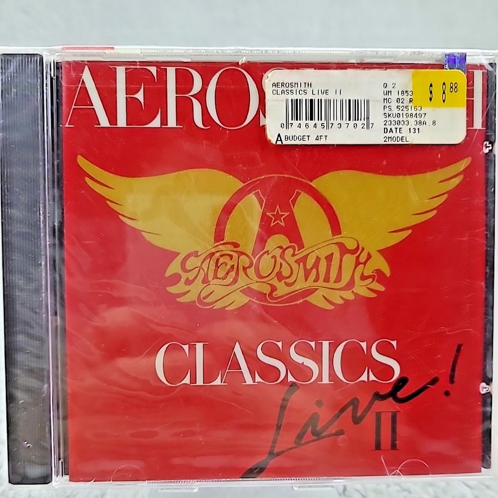 AEROSMITH Classics Live II Replacement CD BOX OF FIRE New Sealed